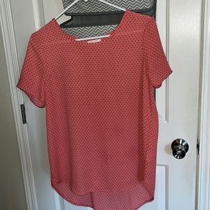 Pleione red white and blue diamond top